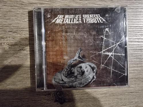 CD Various - The world greatest Metallica tribute, CD & DVD, CD | Compilations, Utilisé, Rock et Metal, Enlèvement ou Envoi