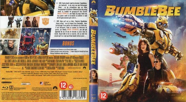bumblebee (blu-ray) nieuw, Cd's en Dvd's, Blu-ray, Zo goed als nieuw, Actie, Ophalen of Verzenden