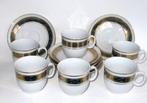 H&C Czechoslovakia nieuwe Porseleinen koffieset van de '80., Antiek en Kunst, Ophalen of Verzenden