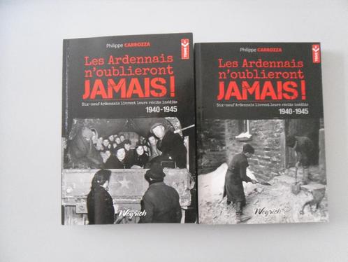 1940-1945 Les Ardennais n'oublieront jamais ! 19 Ardennais.., Livres, Guerre & Militaire, Utilisé, Autres sujets/thèmes, Deuxième Guerre mondiale