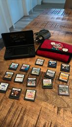 Nintendo ds lite incl 16 spellen, Games en Spelcomputers, Games | Nintendo DS, Ophalen of Verzenden, Zo goed als nieuw