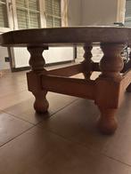 Massief houten salontafel ovaal, Ophalen, Ovaal