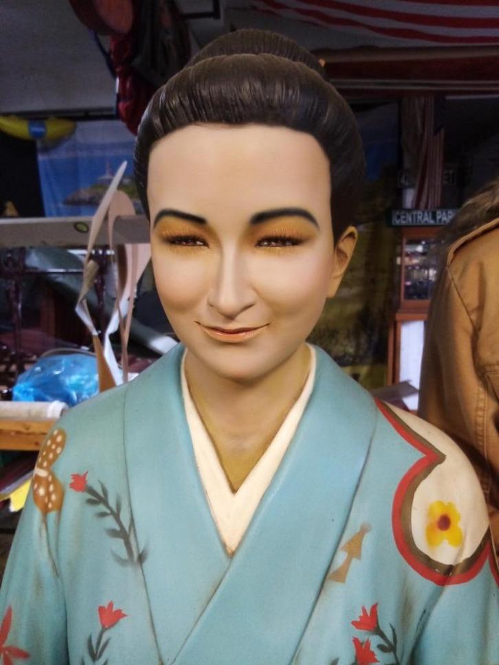 japans beeld ,dienster, Antiquités & Art, Art | Sculptures & Bois, Enlèvement