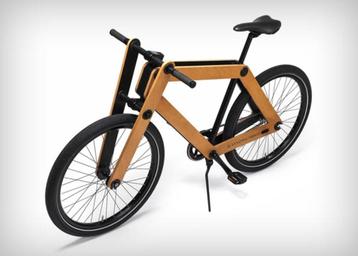 SANDWICHBIKE - uniek origineel HOUTEN ontwerp - NED. fiets