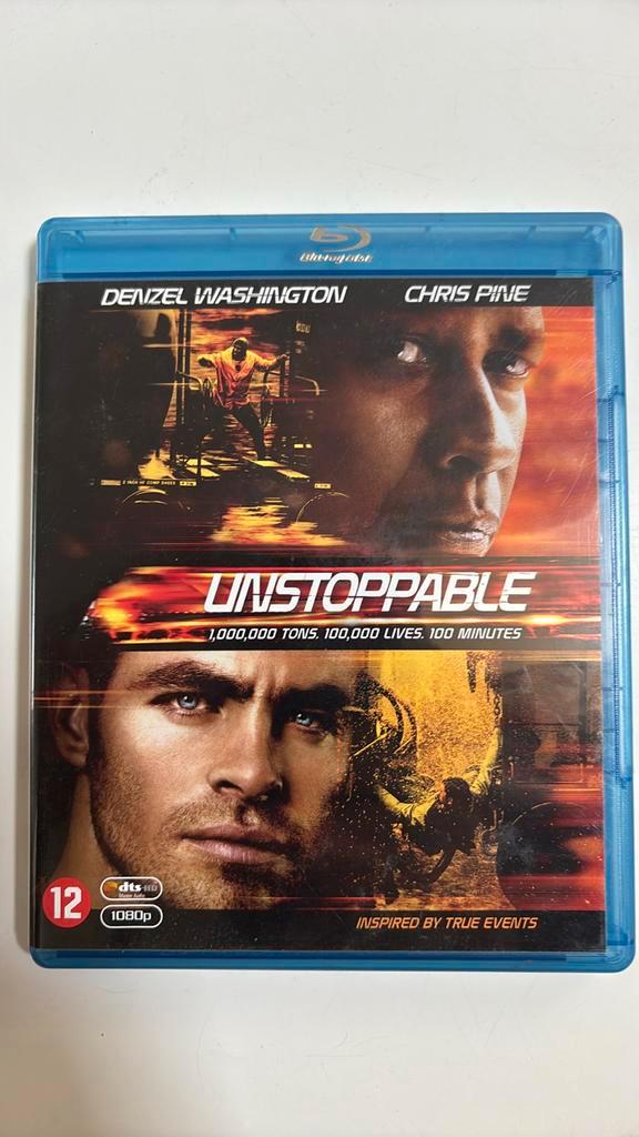 Blu-ray Unstoppable, Cd's en Dvd's, Blu-ray, Zo goed als nieuw, Ophalen of Verzenden