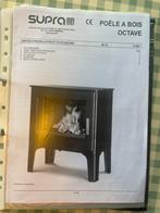 Supra Octave Houtkachel 8,7 kW, Ophalen, Zo goed als nieuw, Houtkachel
