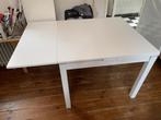 IKEA BJURSTA uitschuiftafel in goede staat., Huis en Inrichting, Gebruikt, 50 tot 100 cm, Scandinavisch / tijdloos / klassiek modern