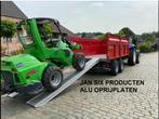 Alu. oprijplaten 3500 x 510 cap 9600 kg / paar type 170/35 N, Jardin & Terrasse, Jardin & Terrasse Autre, Enlèvement, Neuf