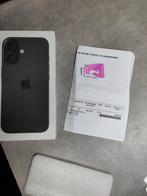 iPhone 16 128 Go noir neuf avec ticket d'achat 850 euros, Télécoms, Téléphonie mobile | Apple iPhone, Enlèvement, Neuf, 128 GB