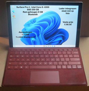 Microsoft Surface Pro 4 beschikbaar voor biedingen
