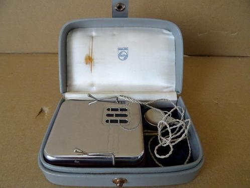 Vintage Philips gehoorapparaat Philps hoorapparaat Philips, Antiek en Kunst, Curiosa en Brocante, Ophalen of Verzenden