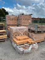 Lot gevelstenen Desta rosé, Doe-het-zelf en Bouw, Metselstenen, Ophalen, Nieuw, Bakstenen
