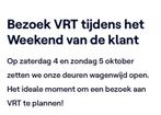 1 ticket voor rondleiding VRT (staat ook op Ticketswap), Tickets en Kaartjes, Kortingen en Cadeaubonnen, Eén persoon