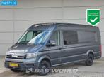 MAN TGE 3.180 Automaat L5H3 Dubbele Cabine Airco Cruise Came, Auto's, Bestelwagens en Lichte vracht, Stof, Euro 6, 4 cilinders