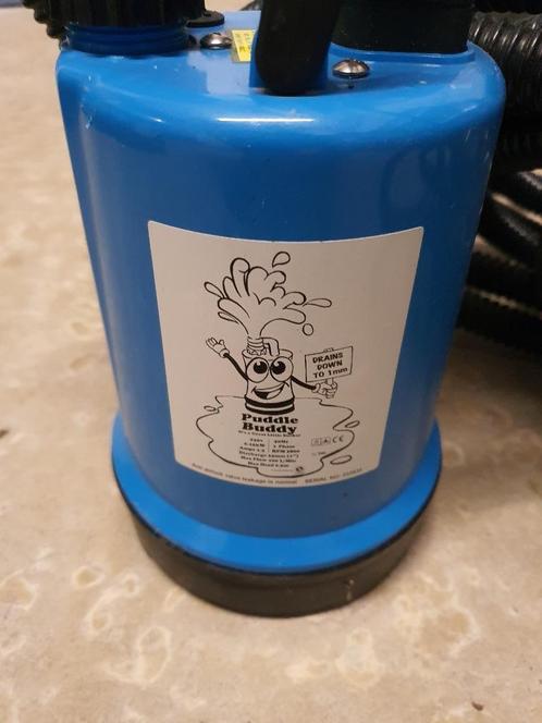 Puddle Buddy Vlakzuiger Dompelpomp vanaf 2mm water, Jardin & Terrasse, Pompes à eau, Comme neuf, Électrique, Pompe à eaux claires