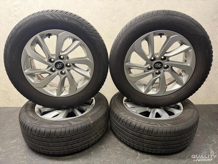 2x 17” Hyundai Tucson, IX35 / Kia Sportage Velgen + Banden 2, Auto-onderdelen, Banden en Velgen, Banden en Velgen, All Season