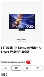 Electro Samsung grosse promo jusqu’à 500€, Neuf, Enlèvement ou Envoi, OLED, 4k (UHD)