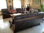 Lederen salon, Ophalen, Gebruikt, Hout, Klassiek