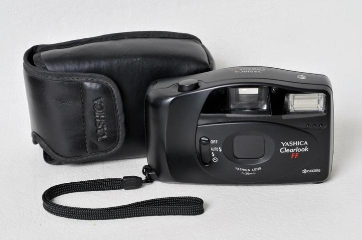 Yashica Clearlook FF. Zeer compact: 11,5 x 6,5 x 4 cm, Audio, Tv en Foto, Fotocamera's Analoog, Zo goed als nieuw, Compact, Ophalen of Verzenden