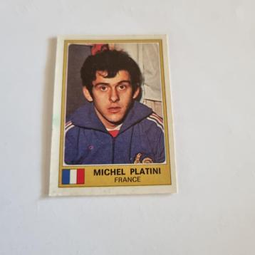 Panini sticker euro 77 Michel Platini  106 beschikbaar voor biedingen