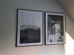 2 kaders zwart wit 50x70cm, Ophalen, Zo goed als nieuw