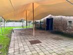 Stretchtent flextent Feesttent Partytent 8x15mtr, Ophalen, Zo goed als nieuw, Partytent
