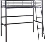 Hoogslaper in metaal, Kinderen en Baby's, Kinderkamer | Stapelbedden en Hoogslapers, Ophalen, Gebruikt, Hoogslaper