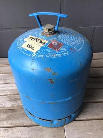 Campingaz type 907 ( groot = 2,75kg ) = vol beschikbaar voor biedingen