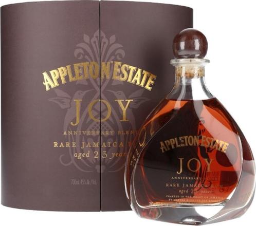 Appleton Estate Rum Joy Anniversary Blend Aged 25 Years, Verzamelen, Wijnen, Nieuw, Overige typen, Zuid-Amerika, Vol, Ophalen of Verzenden