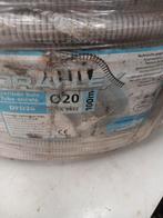 Flexibele buis ,20mm dikte , 100m lang voor electro, Ophalen of Verzenden, Zo goed als nieuw