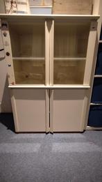 (vitrine)kast met verlichting, Huis en Inrichting, Kasten | Vitrinekasten, Ophalen, Gebruikt, 100 tot 150 cm, 50 tot 100 cm