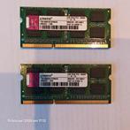 Kingston DDR3 SODIMM 2x2GB (4GB) 1066MHz, Computers en Software, RAM geheugen, Ophalen, Gebruikt, DDR3, Laptop