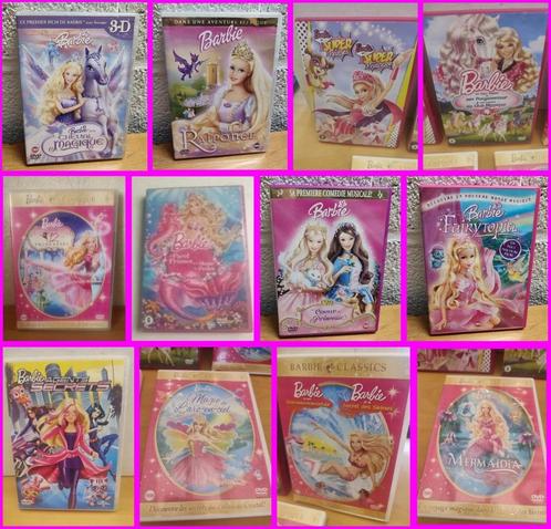 BARBIE - Pack 12 films (dvd) animation, CD & DVD, DVD | Films d'animation & Dessins animés, Utilisé, Américain, Enlèvement ou Envoi