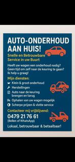 Herstellingen & Onderhoud aan Voertuigen – Bij jou of bij mi, Diensten en Vakmensen, Klusjesman en Klusbedrijf, 24-uursservice