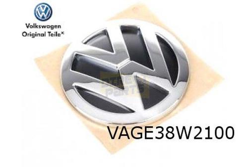 Volkswagen Sharan III/Touareg embleem logo "VW" voorzijde Or, Autos : Pièces & Accessoires, Carrosserie & Tôlerie, Volkswagen