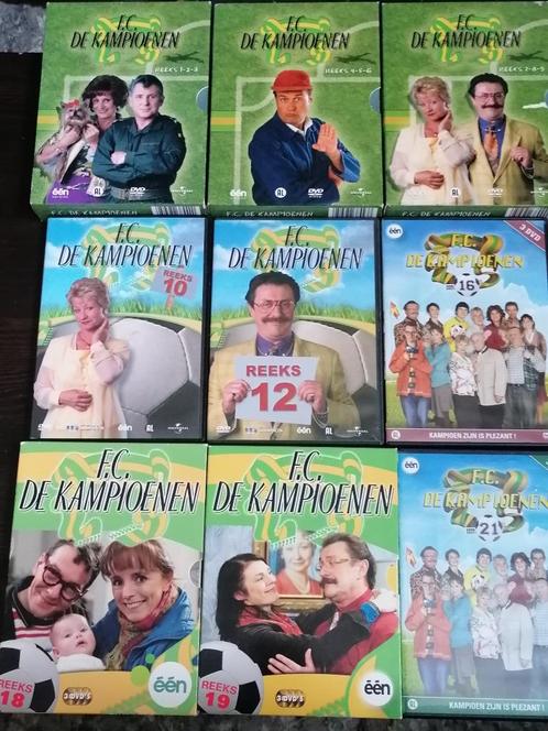 Dvd boxen : fc de kampioenen 15 sez + 4 films, Cd's en Dvd's, Dvd's | Nederlandstalig, Zo goed als nieuw, Tv fictie, Komedie, Boxset