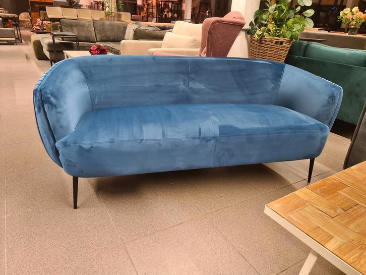 Nieuwe 2,5zits bank mid-century art deco model 180cm €495, Huis en Inrichting, Woonaccessoires | Overige, Nieuw, Ophalen