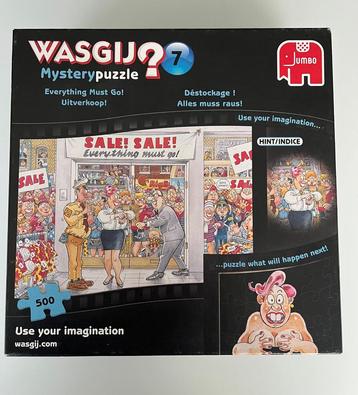Wasgij? Nr 7 - mystery puzzel 500st - volledig zie foto 2, Enlèvement, Comme neuf