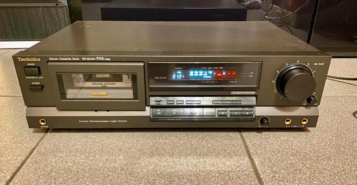 Technics RS-BX404 Stereo Cassette Deck (1991-94), Audio, Tv en Foto, Cassettedecks, Enkel, Overige merken, Tiptoetsen, Tape counter