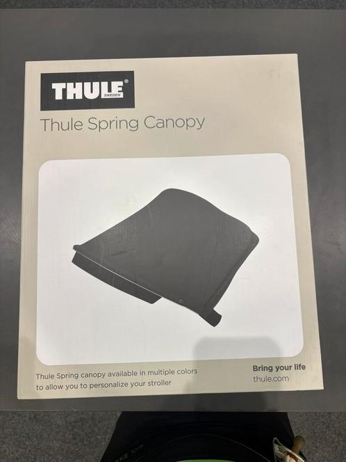 Thule Spring canopy Teal Melange, Kinderen en Baby's, Buggy's, Zonnekap, Ophalen