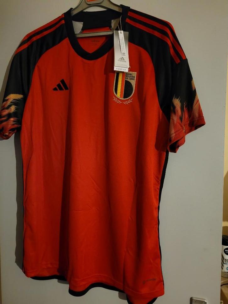 WK Rode Duivels 2022 shirt maat XL, Sport en Fitness, Voetbal, Nieuw, Shirt, Maat XL, Ophalen of Verzenden