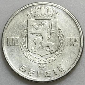 Belgique - 100 francs - 4 rois 1949