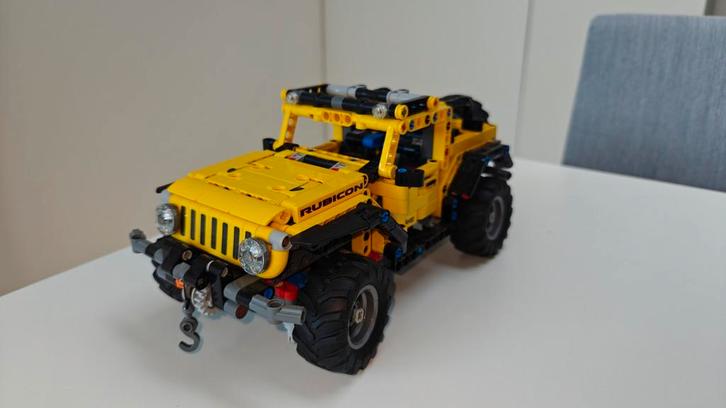 Lego Technic 42122 Jeep Wrangler, Kinderen en Baby's, Speelgoed | Duplo en Lego, Zo goed als nieuw, Lego, Complete set, Ophalen of Verzenden