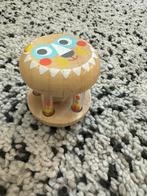 Houten baby rammelaar, Ophalen of Verzenden, Gebruikt, Rammelaar, Met geluid