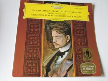 JEAN SIBELIUS, VIOLINKONZERT D-MOLL Op.47, LP beschikbaar voor biedingen