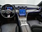 Mercedes-Benz C-klasse 400 e Berline 4MATIC AMG Line Night P, Auto's, 4 deurs, Zwart, 4 cilinders, Blauw