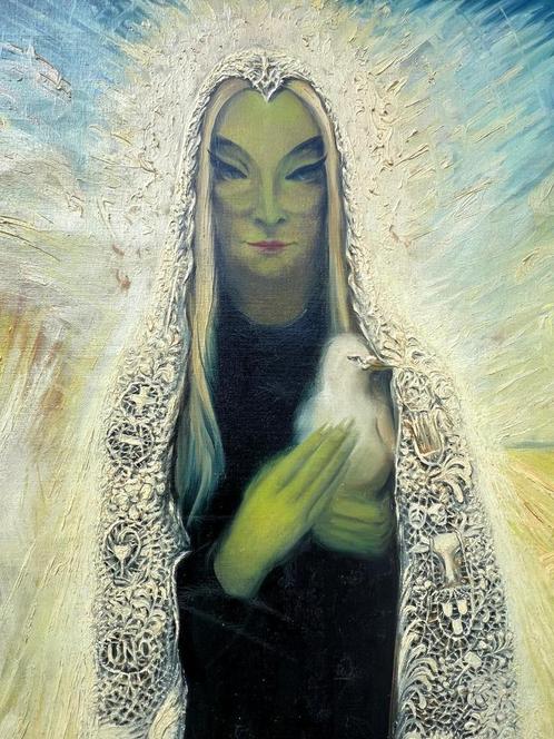 Schilderij Jan Verhaert, Antiek en Kunst, Kunst | Schilderijen | Klassiek, Verzenden