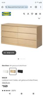 Ikea malm commode met foutje 6 lades, Ophalen, 100 tot 150 cm, 5 laden of meer, 100 tot 150 cm