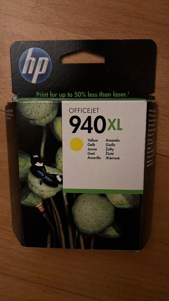 HP 940XL High Yield Yellow Original Ink Cartridge, Computers en Software, Printerbenodigdheden, Cartridge, Ophalen
