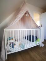 Kinderbed + hemel, Kinderen en Baby's, Kinderkamer | Complete kinderkamers, Ophalen, Zo goed als nieuw